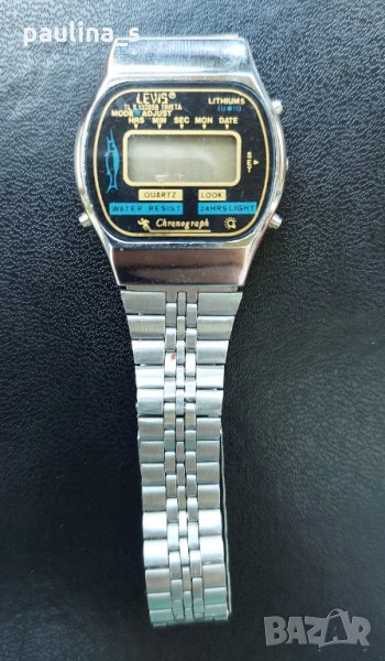 Винтидж / Стар дигитален часовник / vintage watch / Levis TLX 133858, снимка 1