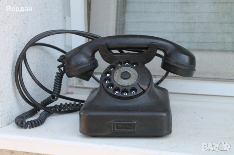 Стар немски телефон Сименс , снимка 1