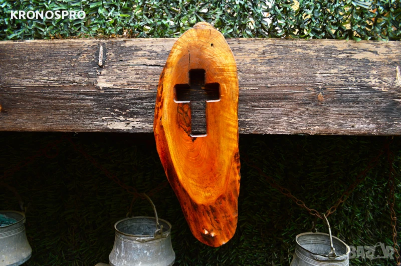Дървен кръст, снимка 1