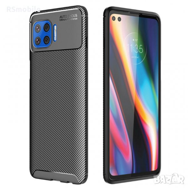 Motorola Moto G 5G Plus - Удароустойчив Кейс Гръб FIBER, снимка 1