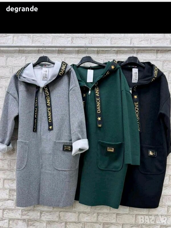 Дамско Палто с Качулка , снимка 1