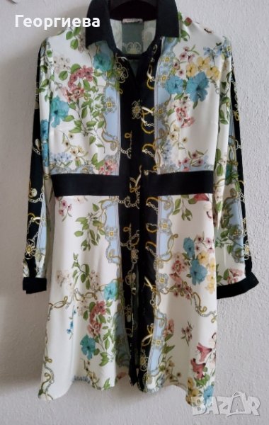 Стилна рокля/ риза, снимка 1