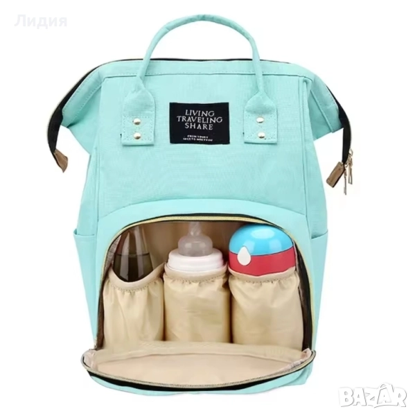 Многофункционална раница-чанта за майки с бебета и кърмачета , снимка 1