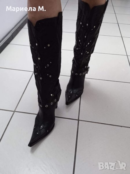 Дамски ботуши, 37 номер, като нови, снимка 1