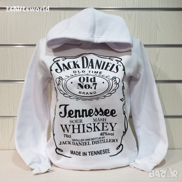 Нов детски/дамски суичър с трансферен печат Jack Daniels, уиски, Джак Даниелс, снимка 1