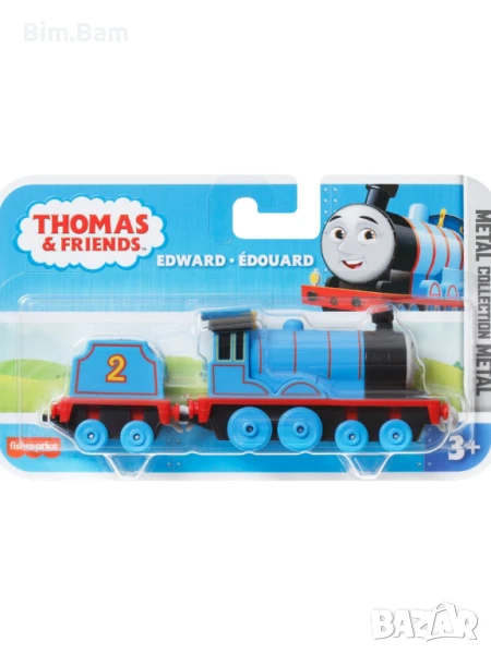 Оригинално влакче с вагон Thomas & Friends - Edward, снимка 1
