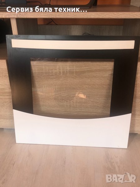 Продавам перфектно предно стъкло с дръжката за готварска печка ZANUSSI , снимка 1