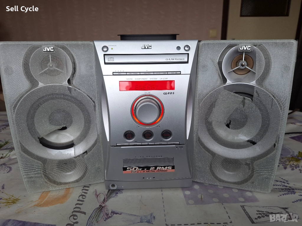 ✅СТЕРЕО УРЕДБА JVC CA-UXL30R❗, снимка 1