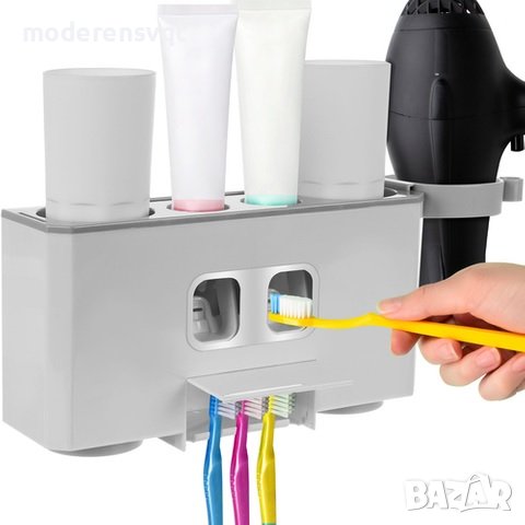 Автоматичен дозатор за две пасти за зъби, снимка 1