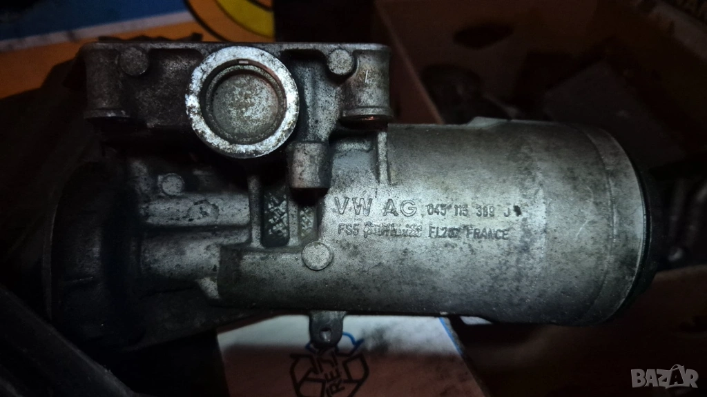 Корпус маслен филтър за VW 2.0 TDI OIL FILTER HOUSING 045 115 389 G 045115389G, снимка 1
