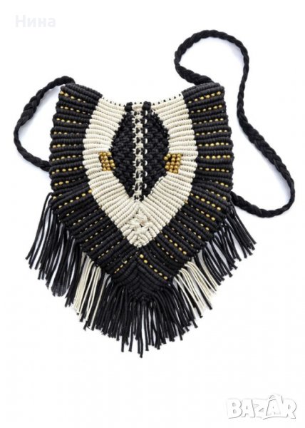 Дамска бохо/етно чанта Lascana, снимка 1