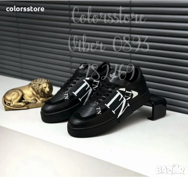 Мъжки черни кецове Valentino/BR129s, снимка 1