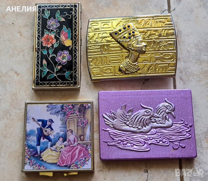 Огледалца дамски козметични ретро , снимка 1