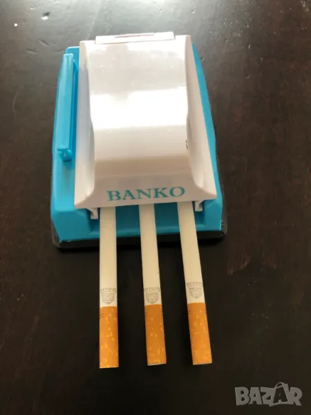 Нова ТРОЙНА МАШИНКА ЗА ПЪЛНЕНЕ НА ЦИГАРИ - ръчна, снимка 1