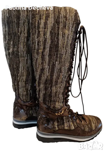 Дамски ботуши и боти от ест.кожа, снимка 1