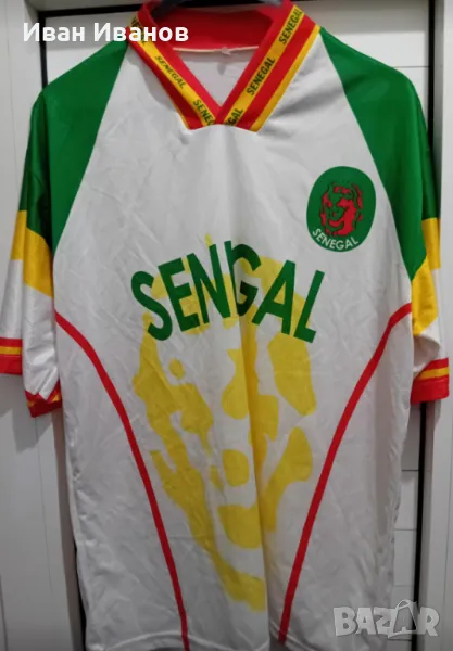 Оригинална фланелка на Сенегал - 2002г., снимка 1