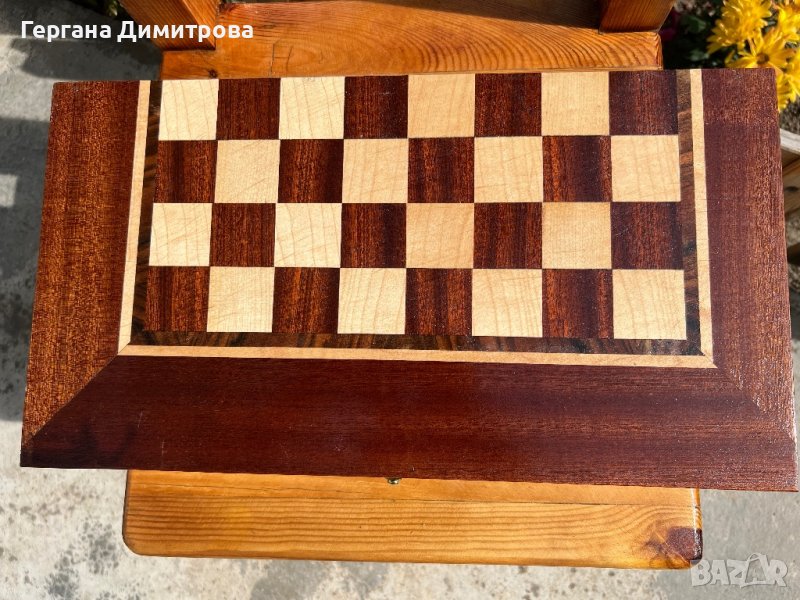 Комплект шах- табла, ръчна изработка в Шах и табла в гр. Плевен ...