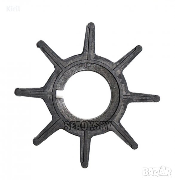 ВОДНА ПОМПА ИМПЕЛЕР  за TOHATSU Nissan 9.9/15/18/20HP вал13,88 мм диа41,11 мм Н23,51 334-65021 , снимка 1