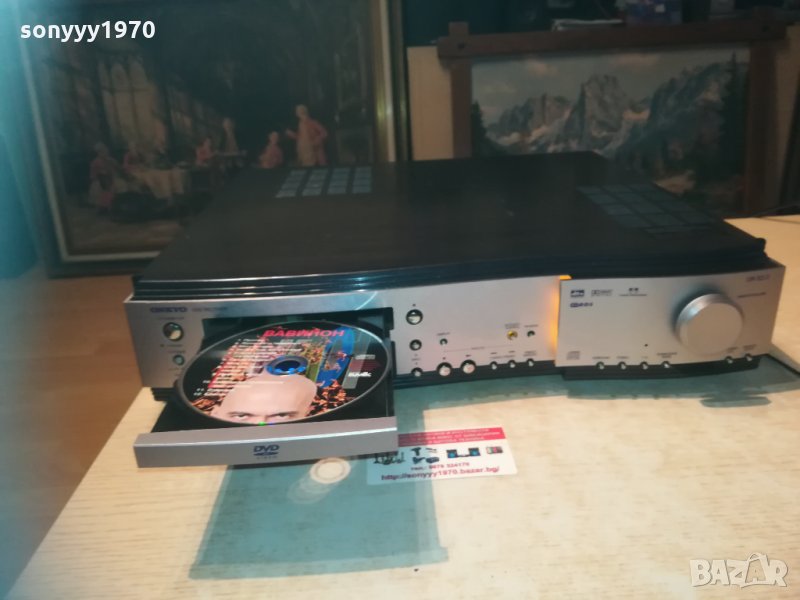 onkyo dr-s2.0 dvd receiver-made in japan 0203210909, снимка 1