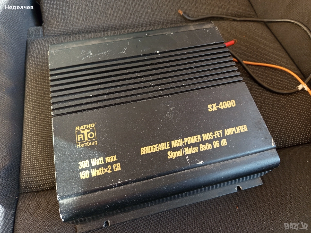 Авто усилвател Ratho 2x150w SX-4000, снимка 1