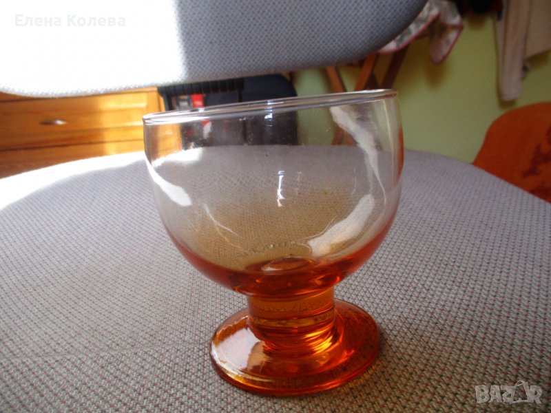 Чаши за сладолед и стъклена захарница, снимка 1