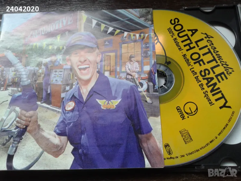 Aerosmith – A Little South Of Sanity двоен матричен диск, снимка 1