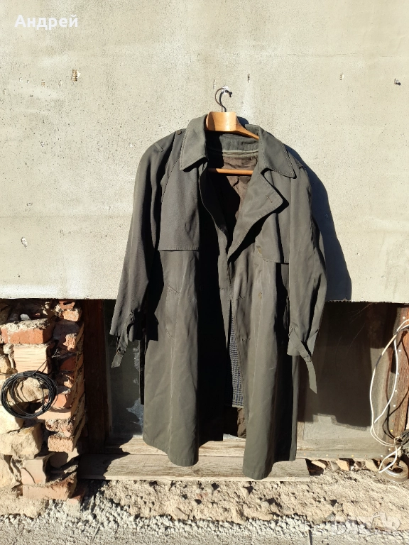 Стар военен шлифер, снимка 1