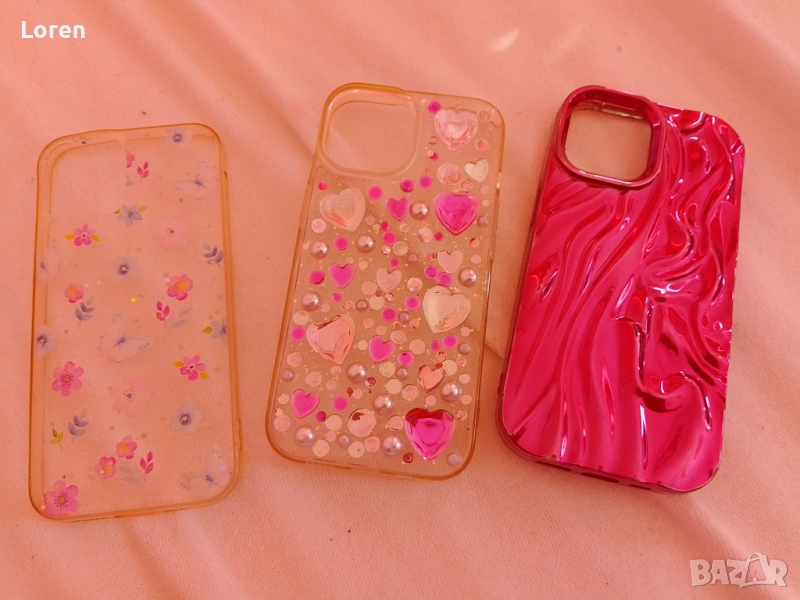 Подарявам!Три гръбчета за Айфони 12 и 15, снимка 1