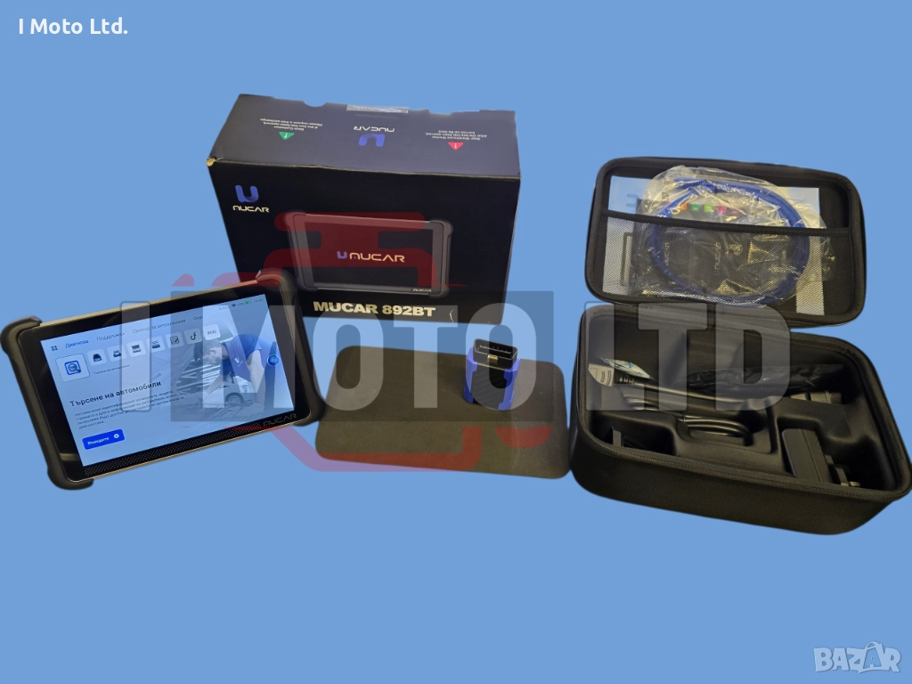 MUCAR 892BT – Професионален OBD2 диагностичен скенер с AI, снимка 1