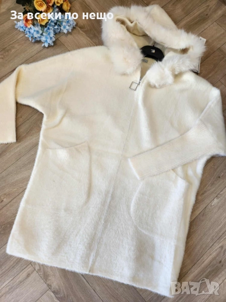 Дамска Бяла Жилетка Код I_99, снимка 1