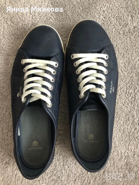 Дамски кецове GANT- естествена кожа, снимка 1