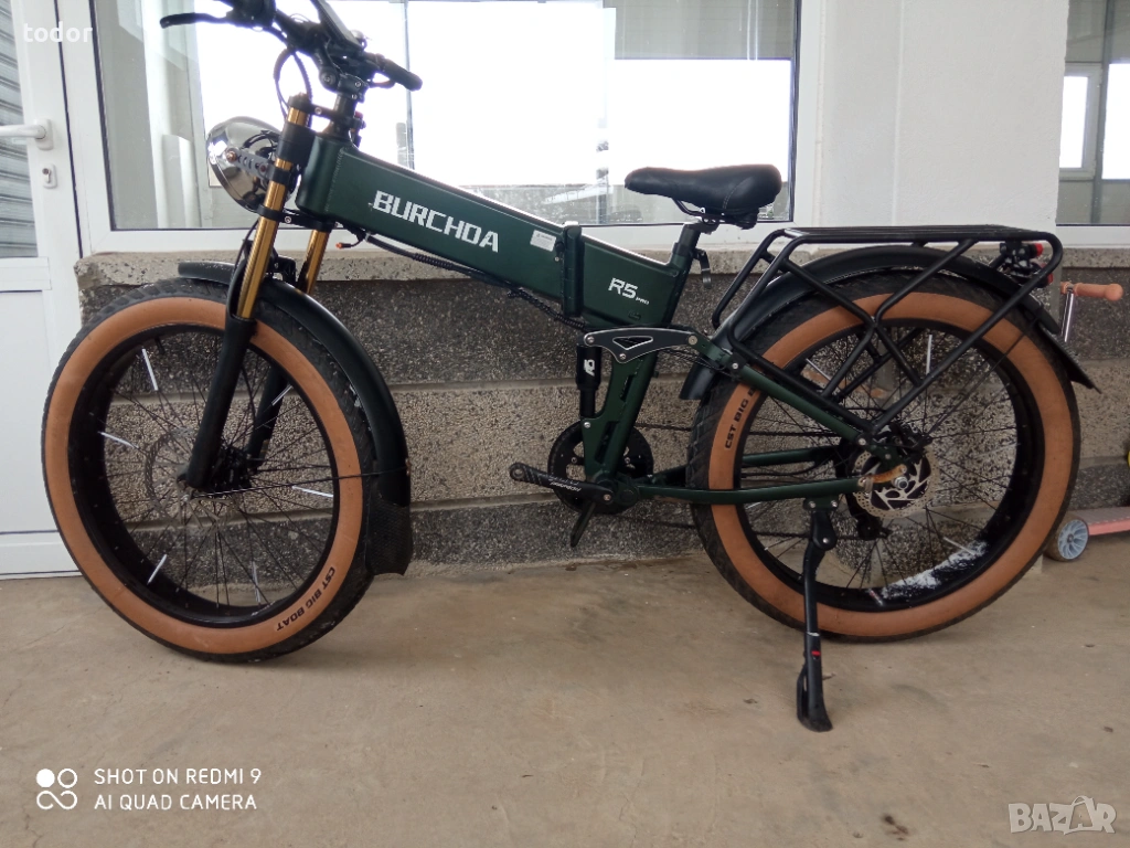 електрически велосипед фетбайк , 26цола ,1000w., снимка 1