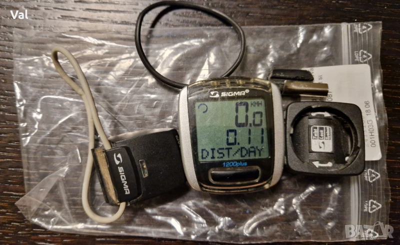 Безжичен компютър Sigma BC1200 plus, снимка 1