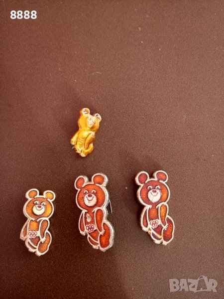 Значки Мечето Миша, снимка 1