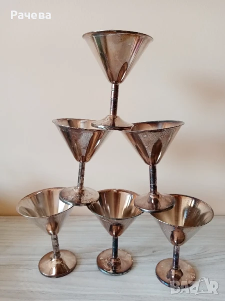 Посребрени чаши, снимка 1