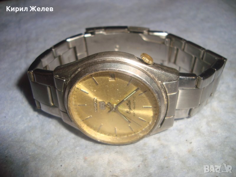 SEIKO 5 ANTIMAGNETIC Cristal ОРИГИНАЛЕН ЯПОНСКИ МАРКОВ МЕХАНИЧЕН ...
