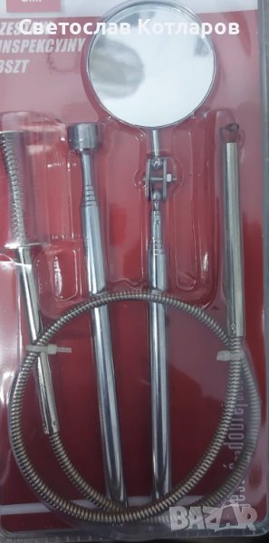  щипка магнит и огледало , снимка 1