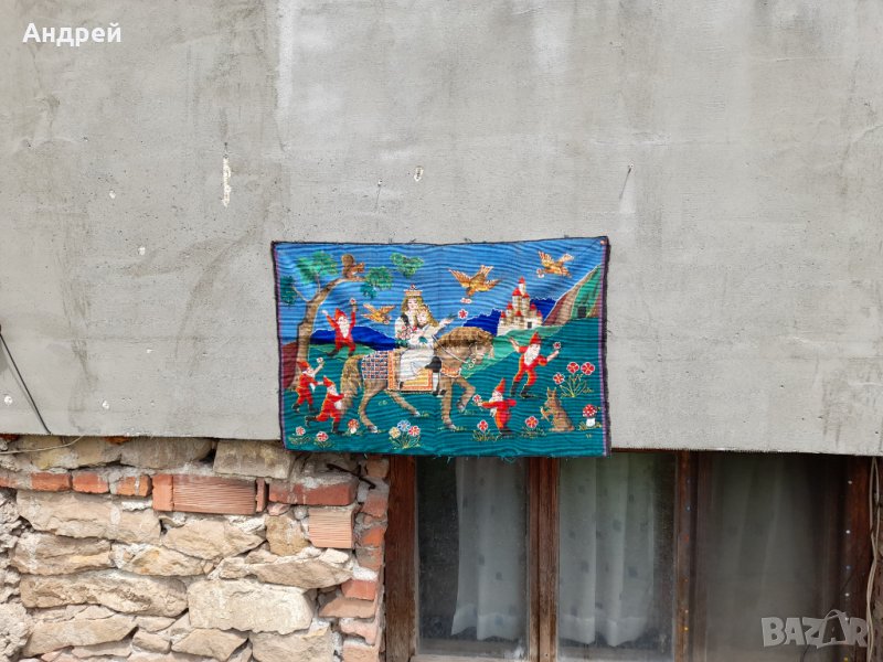 Старинен ковьор,покривка за стена #102, снимка 1