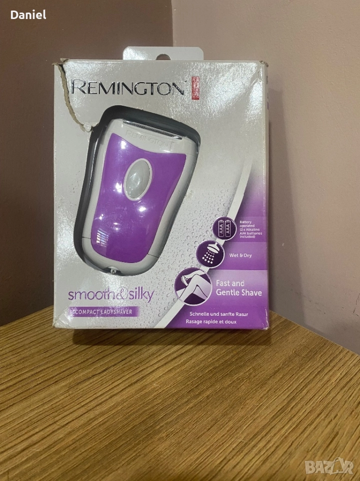 Дамски електрически епилатор Remington Smooth & Silky – компактен, снимка 1