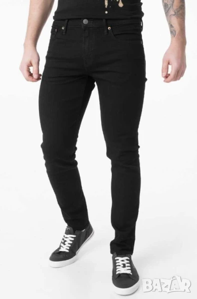 Мъжки еластични дънки American Eagle, Skinny Fit, Черни, 34x34, снимка 1