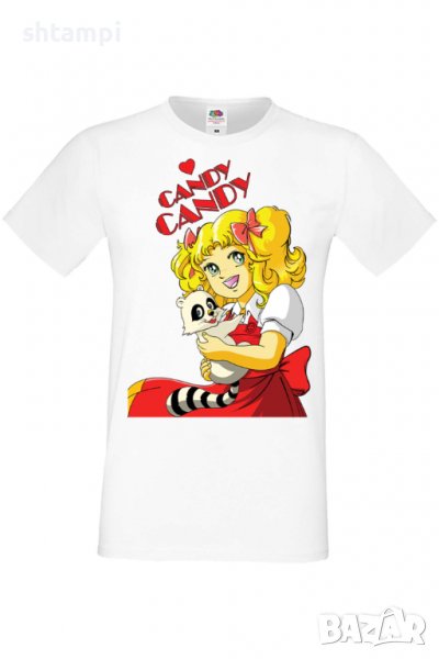 Мъжка тениска Candy Candy,Анимация,игра,Празник,Повод,, снимка 1