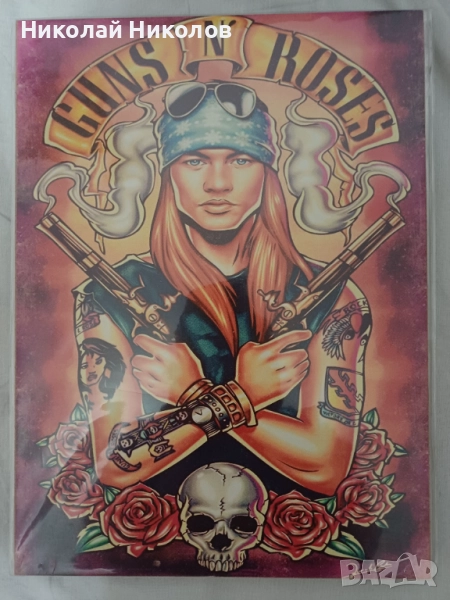 Табела GUNS N' ROSES, AXL ROSE, снимка 1