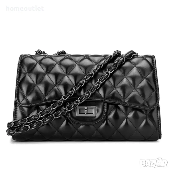 Дамска мини чанта в черно, снимка 1