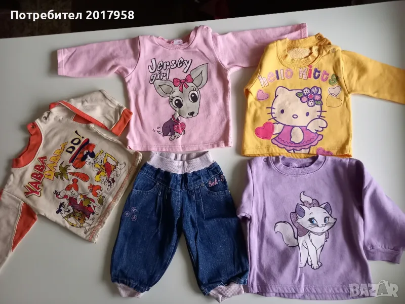 Дрешки за момиче на 12 месеца, снимка 1