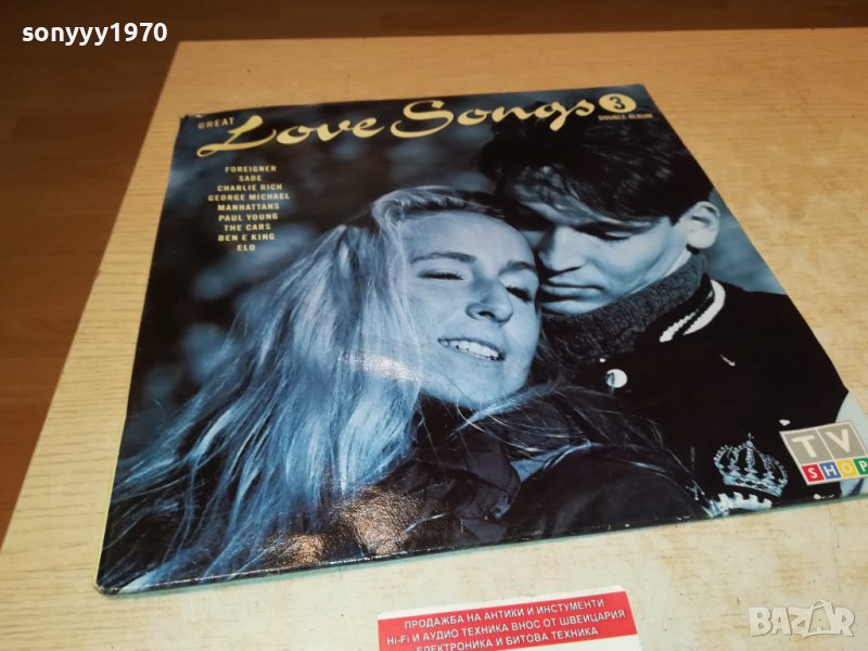 SOLD-GREAT LOVE SONGS 3-MADE IN HOLLAND-2БР ПЛОЧИ 0706222046, снимка 1