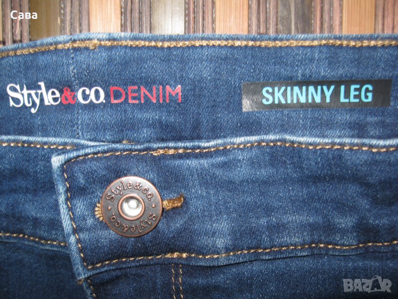 Дънки STYLE&CO  дамски,5-6ХЛ, снимка 1