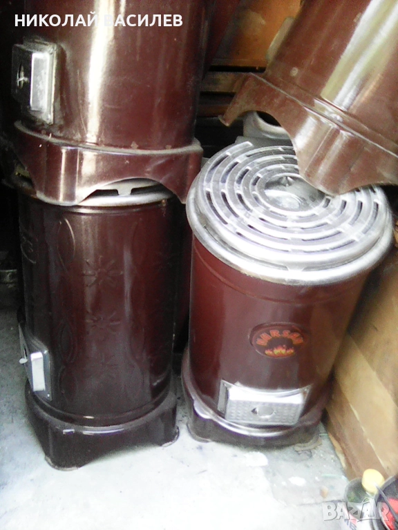 Печка     на     дърва   /  ЧУДО -  Без   казанче  има   кюнци   . ., снимка 1