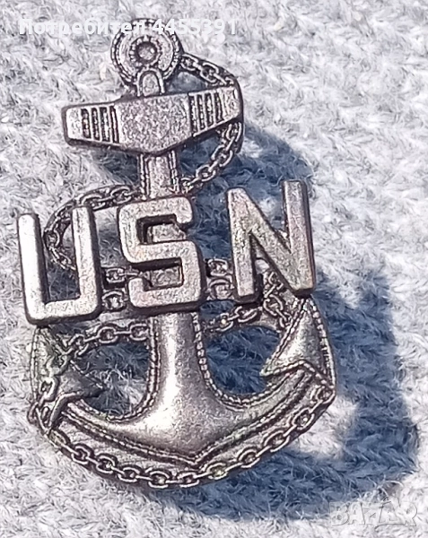 Значка на военоморски сили САЩ, снимка 1