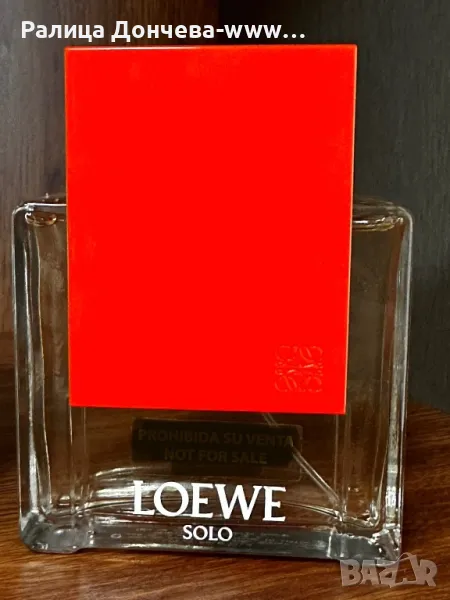 ПАРФЮМ В ТРАНСПОРТНА ОПАКОВКА-LOEWE-SOLO-ELLA, снимка 1