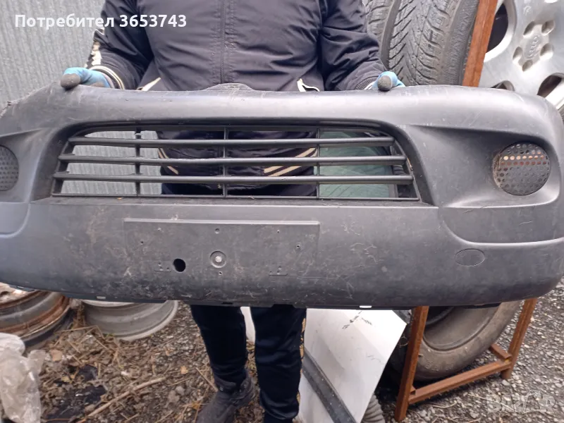 Daewoo Matiz предна броня , снимка 1